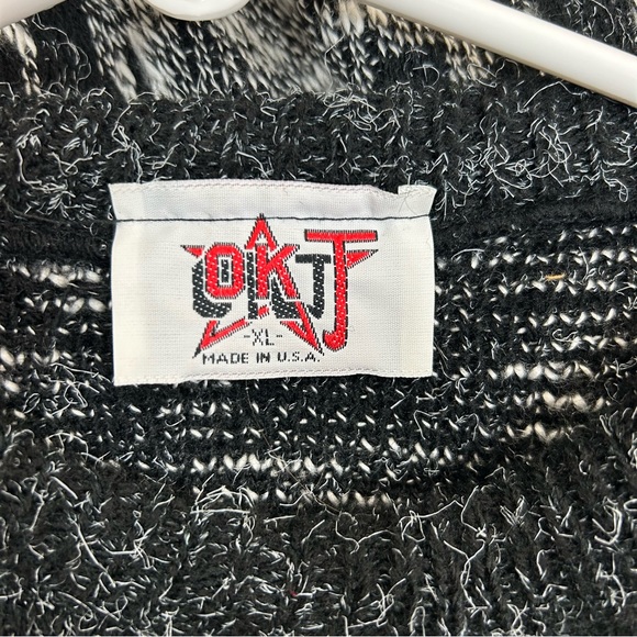 Vintage OKJ Wool Crew Neck Sweater - Picture 4 of 5